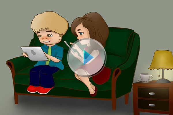 Анимационный рекламный ролик приложения EFRS