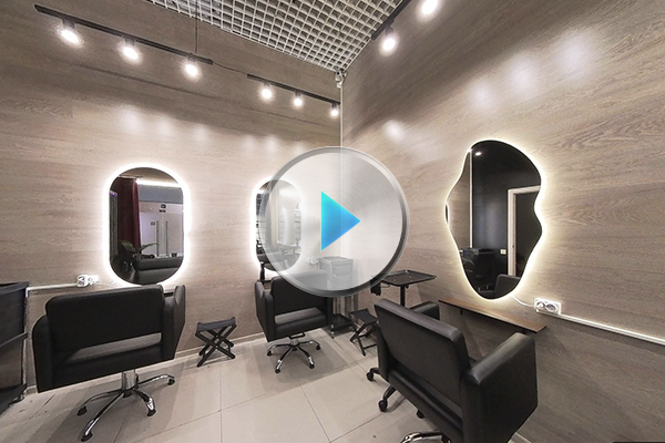 Панорама 360 градусов территории стрижек "Кудрявый салон"